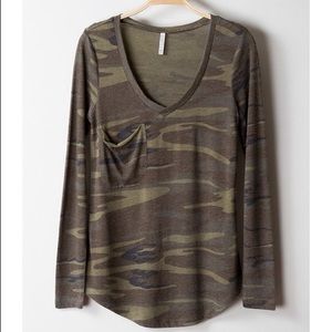 Long Sleeve Camouflage Shirt